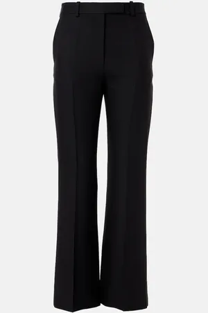 Loro Piana Pantalones rectos Nash de lana y seda