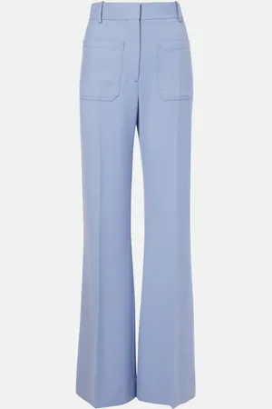 Victoria Beckham Pantalones rectos Alina de tiro alto