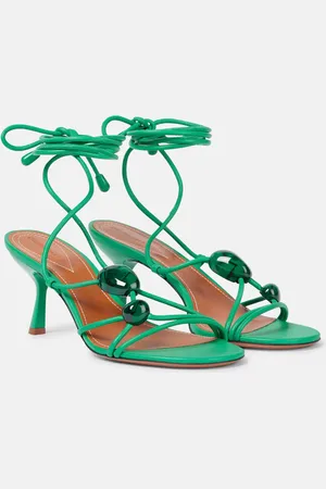 ZIMMERMANN Sandalias Gleam 65 de piel adornadas