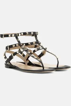 VALENTINO GARAVANI Sandalias Rockstud de piel