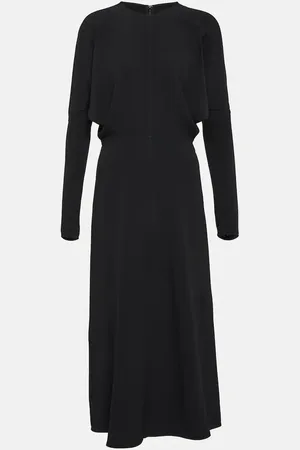 Victoria Beckham Vestido midi de cady