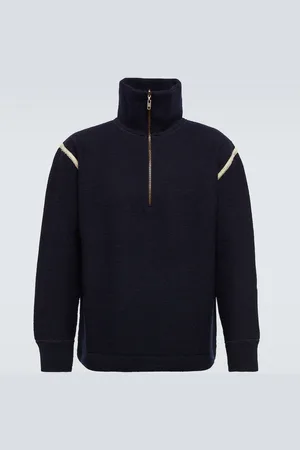 Maison Margiela Jersey de lana con cremallera