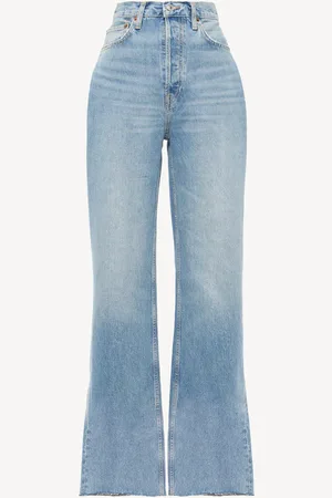 RE/DONE Jeans anchos de tiro alto