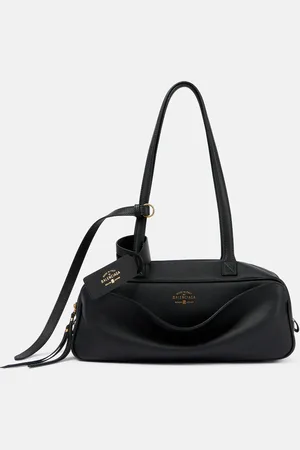 Balenciaga Bolso al hombro Carrie Small de piel