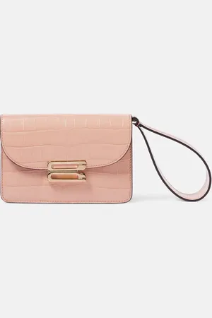 Victoria Beckham Clutch Dorian Nano de piel grabada