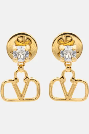 VALENTINO Pendientes VLOGO adornados