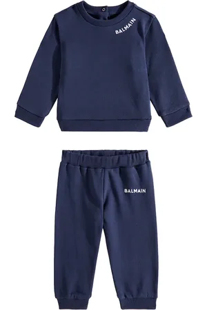 Balmain Bebé - chándal de algodón con logo