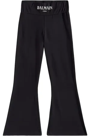 Balmain Leggings de jersey de mezcla de algodón