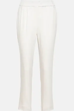 Brunello Cucinelli Pantalones slim Pull Up de tiro bajo