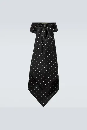 Loro Piana Corbata de seda estampada