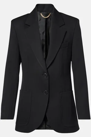 Victoria Beckham Blazer de botonadura simple