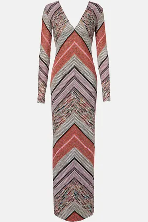 Missoni Vestido largo de lamé