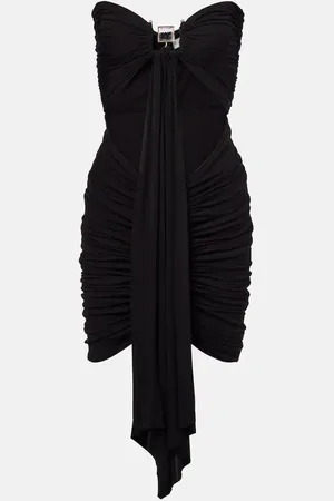 CHRISTOPHER ESBER Vestido corto Bezel Quartz fruncido
