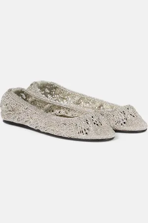 Isabel Marant Bailarinas Belna de croché
