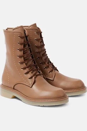 Max Mara Botines de piel