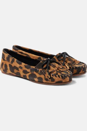 PARIS TEXAS Mocasines Indie de ante estampados