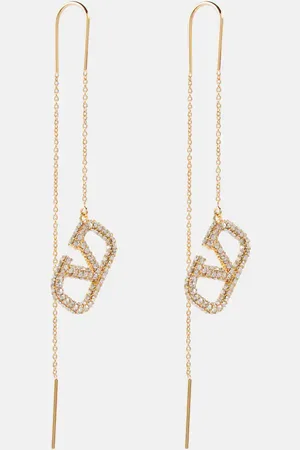 VALENTINO Pendientes VLogo Signature adornados