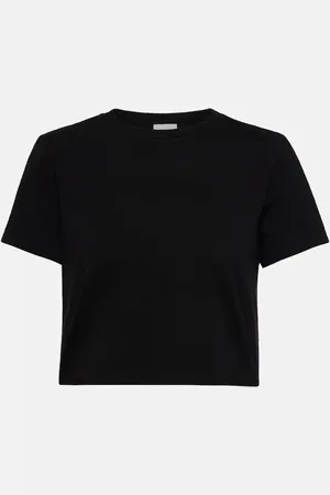 RE/DONE Crop top de jersey de algodón
