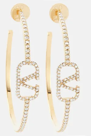 VALENTINO Pendientes VLogo Signature adornados