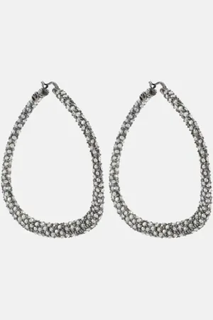 VALENTINO Pendientes de aro Shadowshine adornados