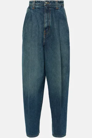 Khaite Jeans tapered Ashford plisados