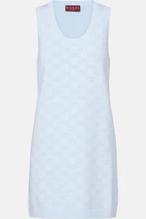 Gucci Vestido corto GG de algodón