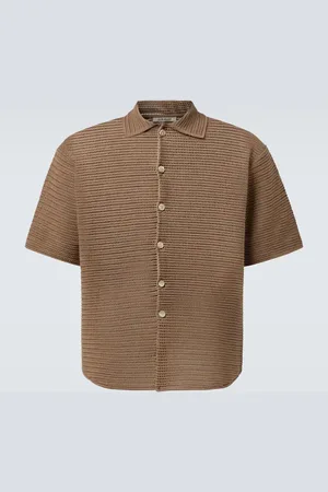 Auralee Camisa de punto en algodón