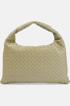 Bottega Veneta Bolso al hombro Hop de piel Intrecciato