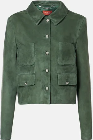 Altuzarra Chaqueta Woody de ante