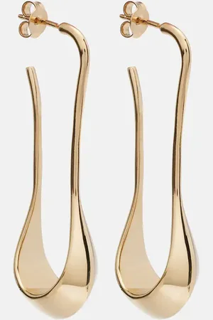 LEMAIRE Pendientes Drop bañados en oro