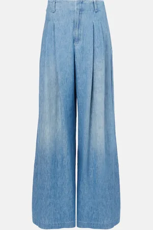 Ralph Lauren Jeans anchos Tiana de tiro alto