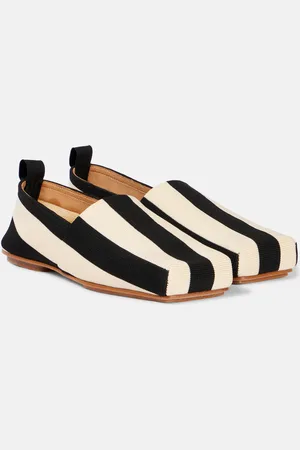 Jacquemus Zapatos slip-on Carré a rayas