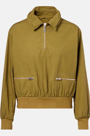 Prada Chaqueta de popelín de algodón