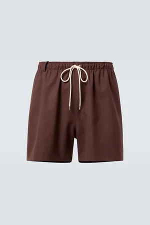 Auralee Shorts de lana y mohair