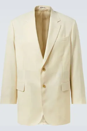 Auralee Blazer de lana y mohair