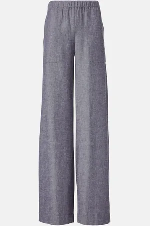 Vince Pantalones anchos de tiro medio