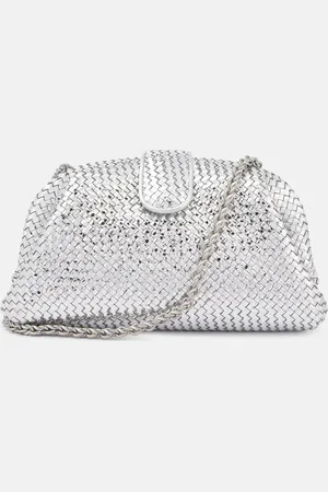 Bottega Veneta Clutch Lauren 1980 Medium de piel