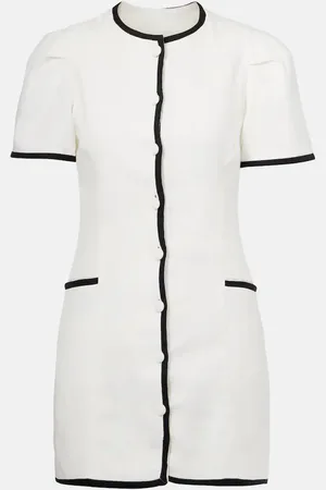 FAITHFULL THE BRAND Vestido corto Jane de lino