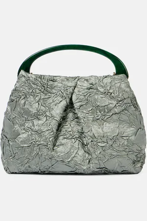 DRIES VAN NOTEN Bolso Crisp Mini plisado