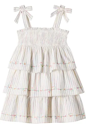 ZIMMERMANN Vestido Rhiannon de algodón a rayas