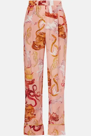 Farm Rio Pantalones rectos Nautical Wonder