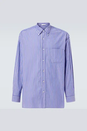The Row Camisa Bresson en popelín de algodón a rayas