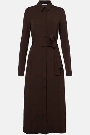 Max Mara Vestido camisero Tortona con cinturón
