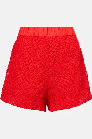 SIR Shorts en croché de mezcla de algodón