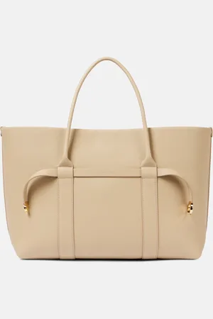 Loro Piana Tote Ghiera Large de piel