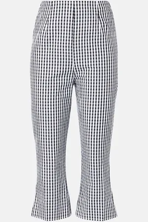FAITHFULL THE BRAND Pantalones capri de popelín de algodón