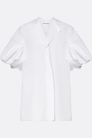 JUNYA WATANABE Top de patchwork en tul de algodón