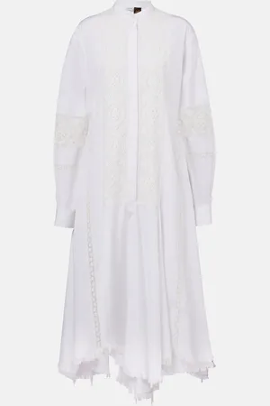 Loewe Vestido camisero Paula’s Ibiza de popelín