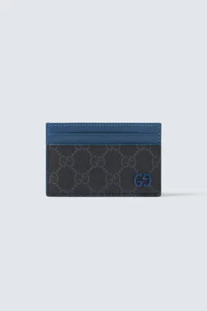 Gucci Tarjetero de lona GG