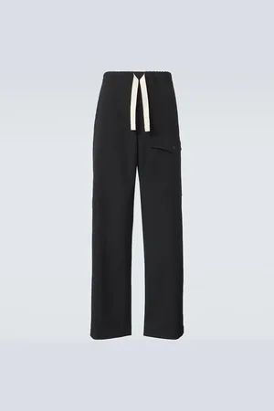 DRIES VAN NOTEN Pantalones deportivos de lana
